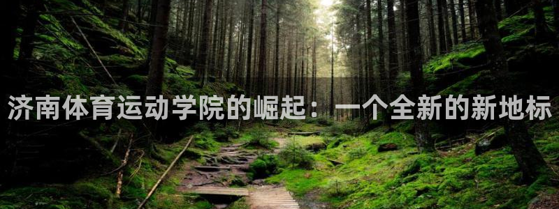 公海赌赌船官网下载官方客服电话：济南体育运动学院的崛起：一个